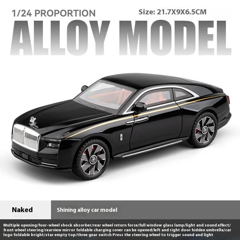 1:24 Scale Rolls Royce Spectre Diecast Model 7 1:24 Scale Rolls Royce Spectre Diecast Model - Image 7