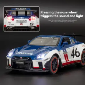GTR Alloy Model Car Decorative Collector Piece 13 S413fc5444c71494b874fb48c2aa0bef6l