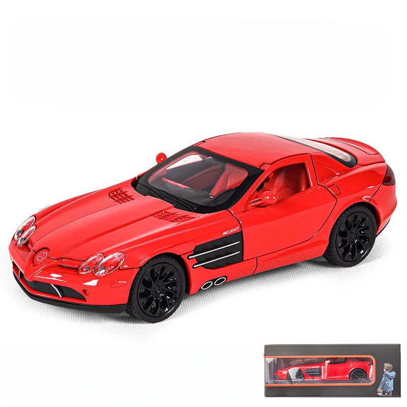 Benz SLR McLaren 722 Diecast Model 1:24 Scale 13 Benz SLR McLaren 722 Diecast Model 1:24 Scale - Image 13
