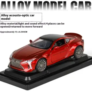 Diecast 1:32 Lexus LC500 Model with Lights 21 S41efcac61bd7486e928367ad5bcb7627b