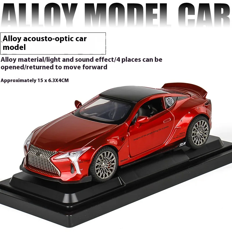 Diecast 1:32 Lexus LC500 Model with Lights 8 Diecast 1:32 Lexus LC500 Model with Lights - Image 8