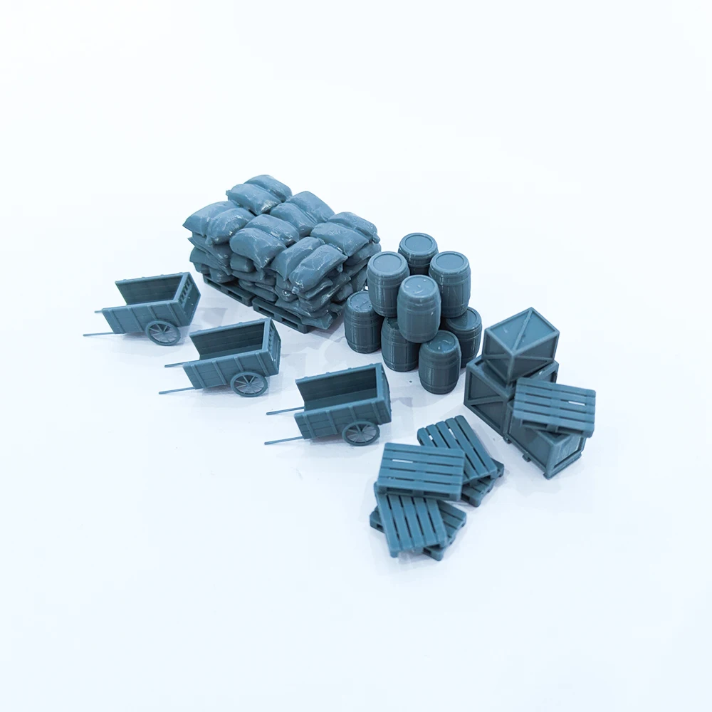 Warehouse Accessories Set for Model Railways 2 Warehouse Accessories Set for Model Railways - Image 2