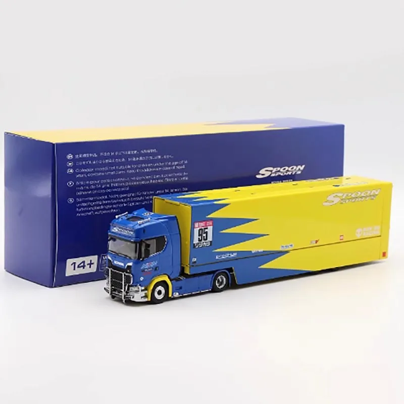 Vibrant 1:64 Scale Diecast Container Truck 8 Vibrant 1:64 Scale Diecast Container Truck - Image 8
