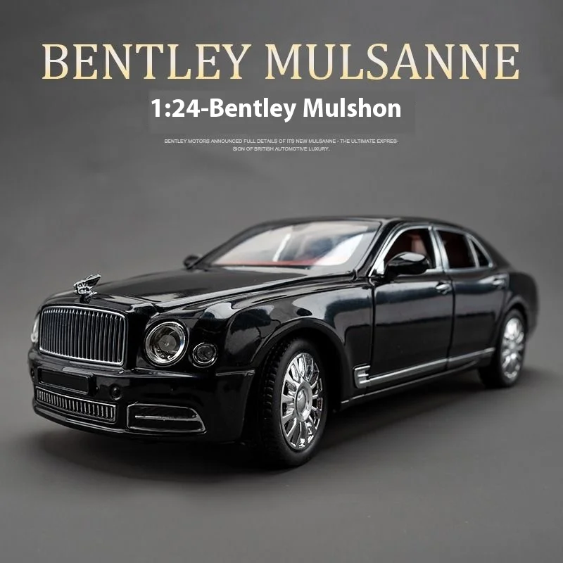 1:24 Scale Bentley Mulsanne Diecast Model Car 6 1:24 Scale Bentley Mulsanne Diecast Model Car - Image 6