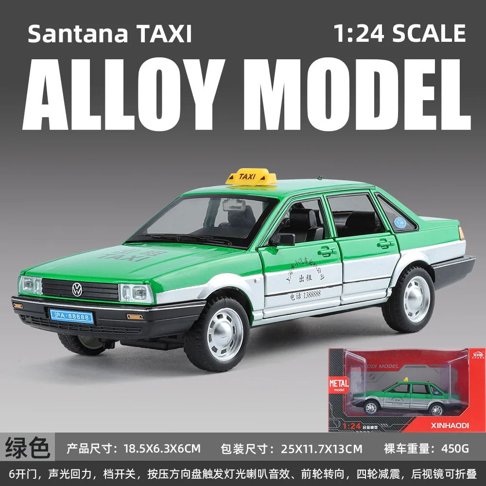 1:24 Santana Taxi Model Set - 3 Colors 9 1:24 Santana Taxi Model Set - 3 Colors - Image 9