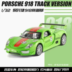 Porsche 918 1:32 Scale Diecast Model Car 21 S44bb0fd9a6cf466095247feb41c9f532x