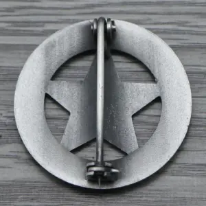 Texas Rangers Badge Pin Collectible 4.5 cm 7 S44c95d01d52f4bc8b29ada432eca558bM