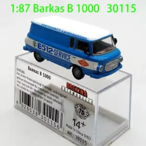 Barkas B 1000 Van Diecast Model 1:87 Scale 35 S44e10462429a40dc9fa54f5ca91505eau