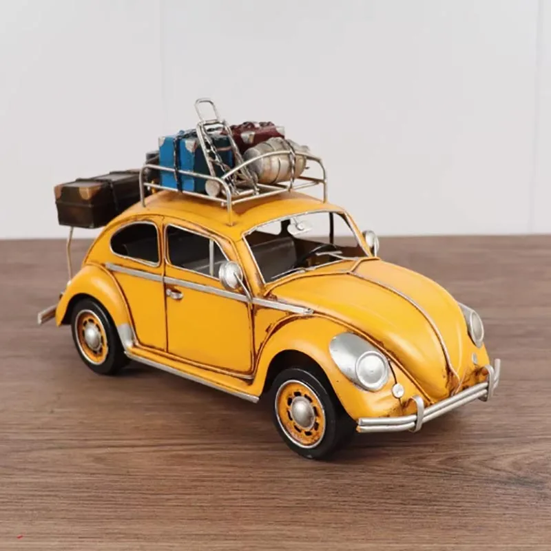 Vintage Metal Touring Car Decorative Model 7 Vintage Metal Touring Car Decorative Model - Image 7