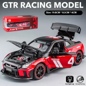 GTR Alloy Model Car Decorative Collector Piece 16 S45ead33c3f7643f985e9b5afe4db4afbs
