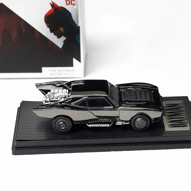 1:64 Scale Diecast Batmobile Model in Silver 5 1:64 Scale Diecast Batmobile Model in Silver - Image 5