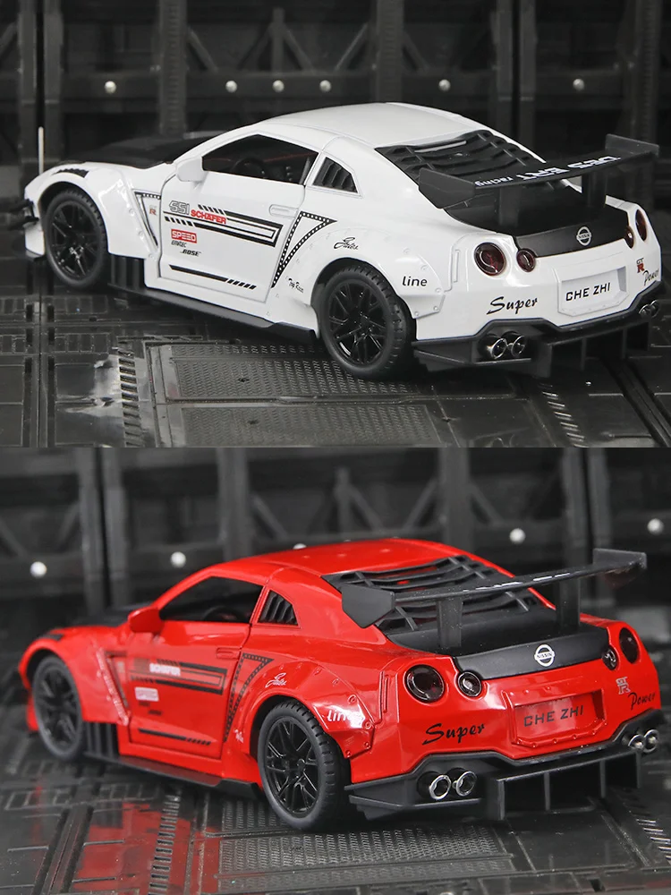 1:24 Scale Diecast Nissan GTR R35 Model 4 1:24 Scale Diecast Nissan GTR R35 Model - Image 4