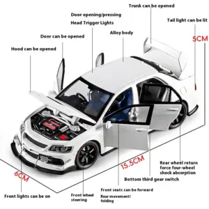 EVO Alloy Supercar Model Decorative Display 14 S49619f6347754dc389e1178646c164d7j