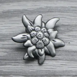 Retro Style Edelweiss Badge Pin 3.6 cm 18 S4a4b73ae045a4d4a8430e9cdb5199b2dS