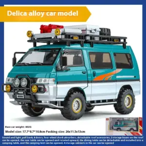 Mitsubishi Delica Off Road 1:24 Diecast Model 18 S4be45563b9414693b3c88f17412ccde10