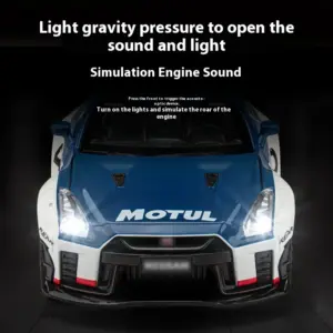 GTR Alloy Model Car Decorative Collector Piece 12 S4d43c637f0a74f1eb86b3fea8a9ccc28L