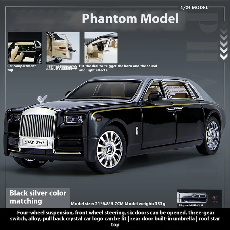 Luxury Business Car Alloy Model Decoration 8 Luxury Business Car Alloy Model Decoration - Image 8