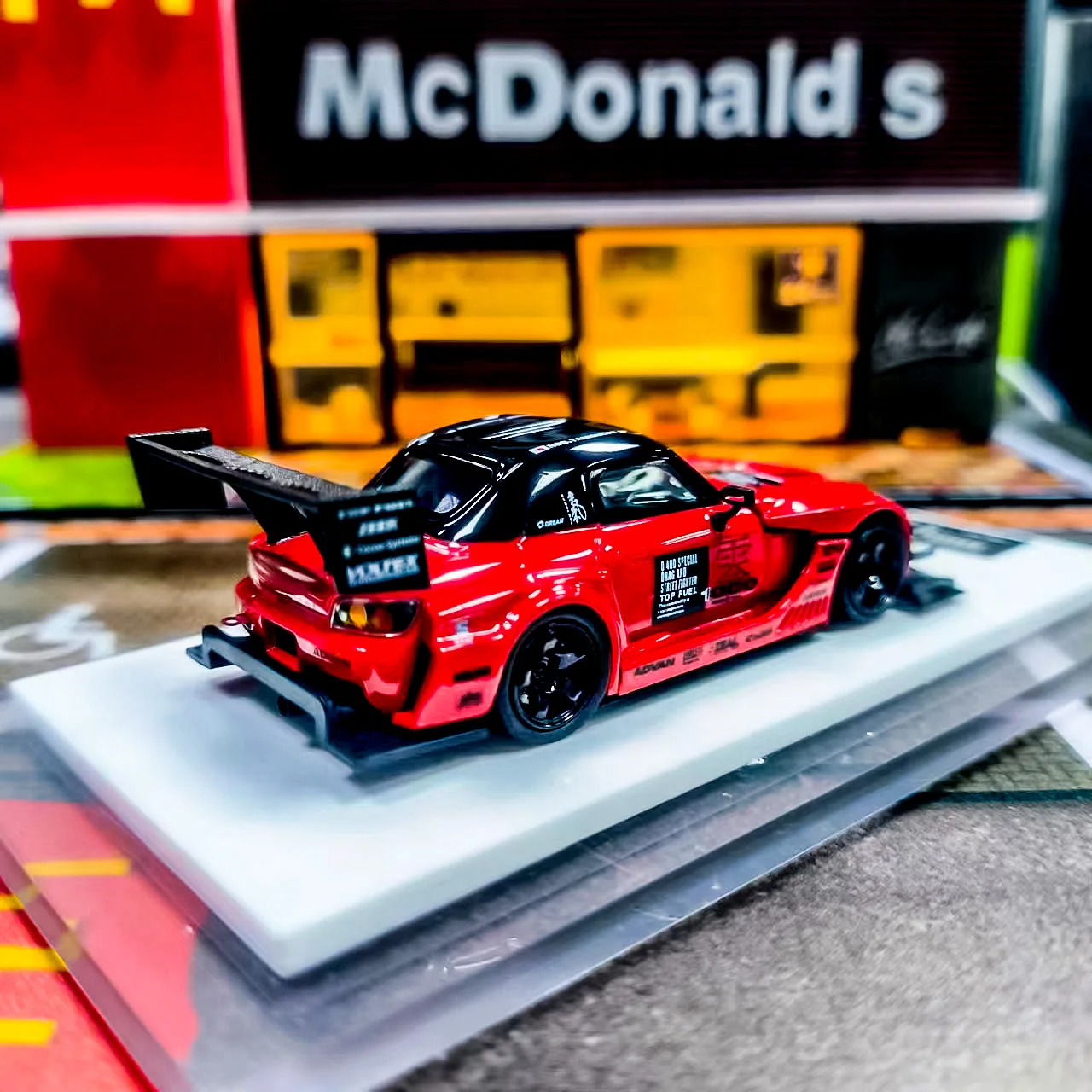 Onemodel 1:64 JDM Red S2000 Hard Top Model 5 Onemodel 1:64 JDM Red S2000 Hard Top Model - Image 5