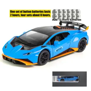 1:24 Scale Lamborghini Huracan STO Diecast Model 24 S4e21457e5e91414f9df2f897875a13efj