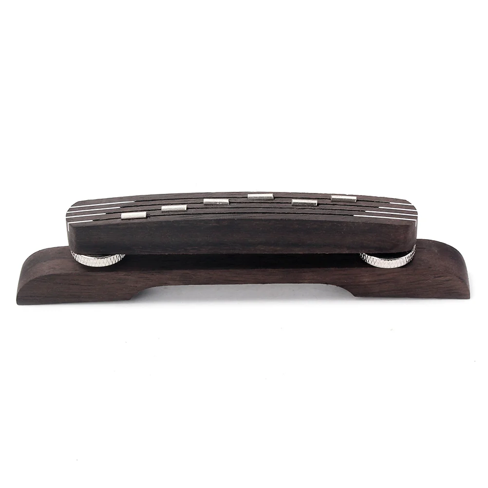 Adjustable Rosewood Bridge for Archtop Guitars 3 Adjustable Rosewood Bridge for Archtop Guitars - Image 3