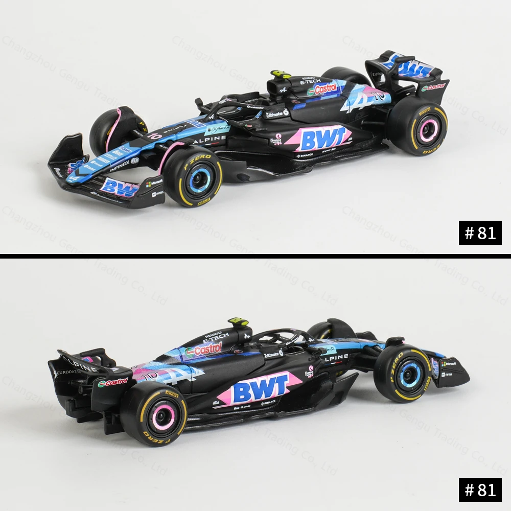 Bburago 1:43 BWT 2024 Alpine A524 Model Car 6 Bburago 1:43 BWT 2024 Alpine A524 Model Car - Image 6