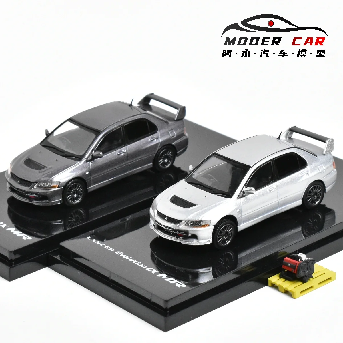 Mitsubishi Lancer EVO IX 1:64 Diecast Model 3 Mitsubishi Lancer EVO IX 1:64 Diecast Model - Image 3