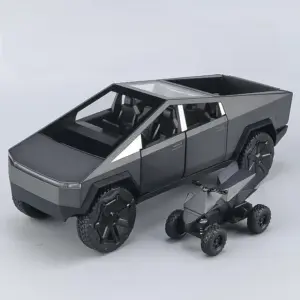 1:32 Scale Die-Cast Cybertruck Model with ATV 19 S518852e841404c47975078c9ecd934deB