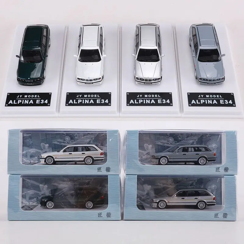 JY 1:64 E34 Touring Alpina Diecast Model Car 2 JY 1:64 E34 Touring Alpina Diecast Model Car - Image 2
