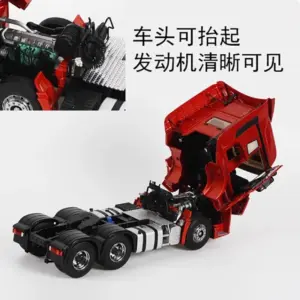 1:24 Scale Diecast Jiefang J7 Truck Model 9 S52837821a4274e14ae523cccc563fd92M