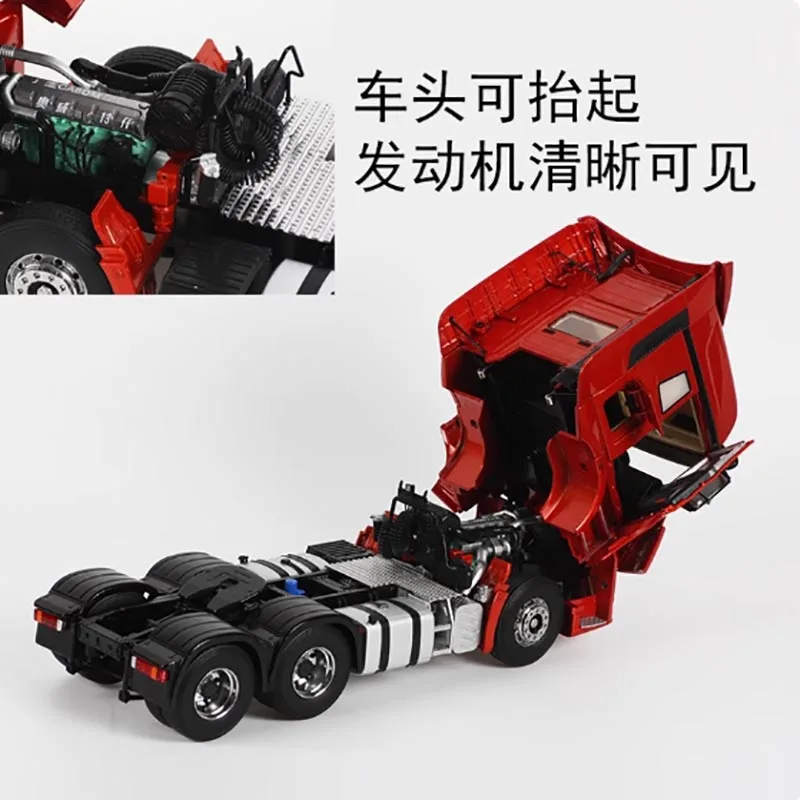 1:24 Scale Diecast Jiefang J7 Truck Model 4 1:24 Scale Diecast Jiefang J7 Truck Model - Image 4