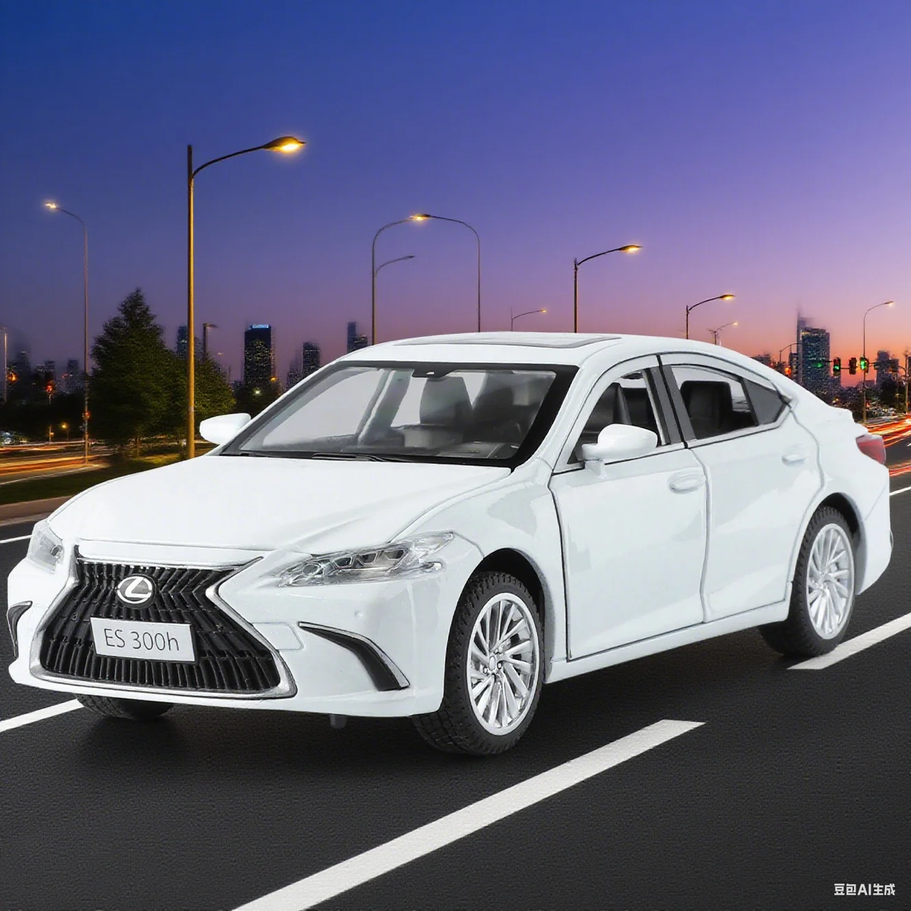 Lexus ES 300h 1:24 Scale Diecast Model Car 2 Lexus ES 300h 1:24 Scale Diecast Model Car - Image 2