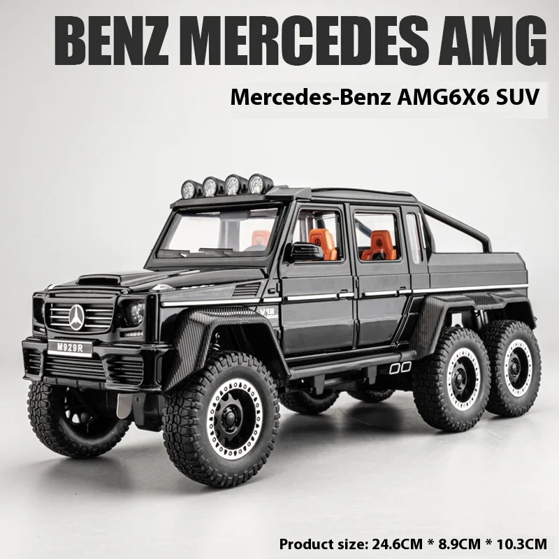 Mercedes Benz AMG G63 6X6 Diecast Model 1:20 9 Mercedes Benz AMG G63 6X6 Diecast Model 1:20 - Image 9