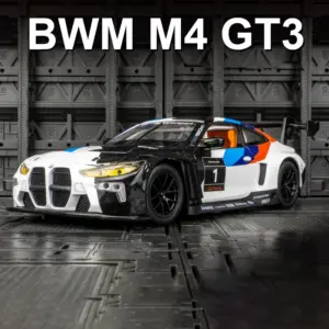 WELLY 1:24 BMW M4 GT3 Model with Sound and Light 24 S568fb791a00c4f9c9b2206cc1a103270X