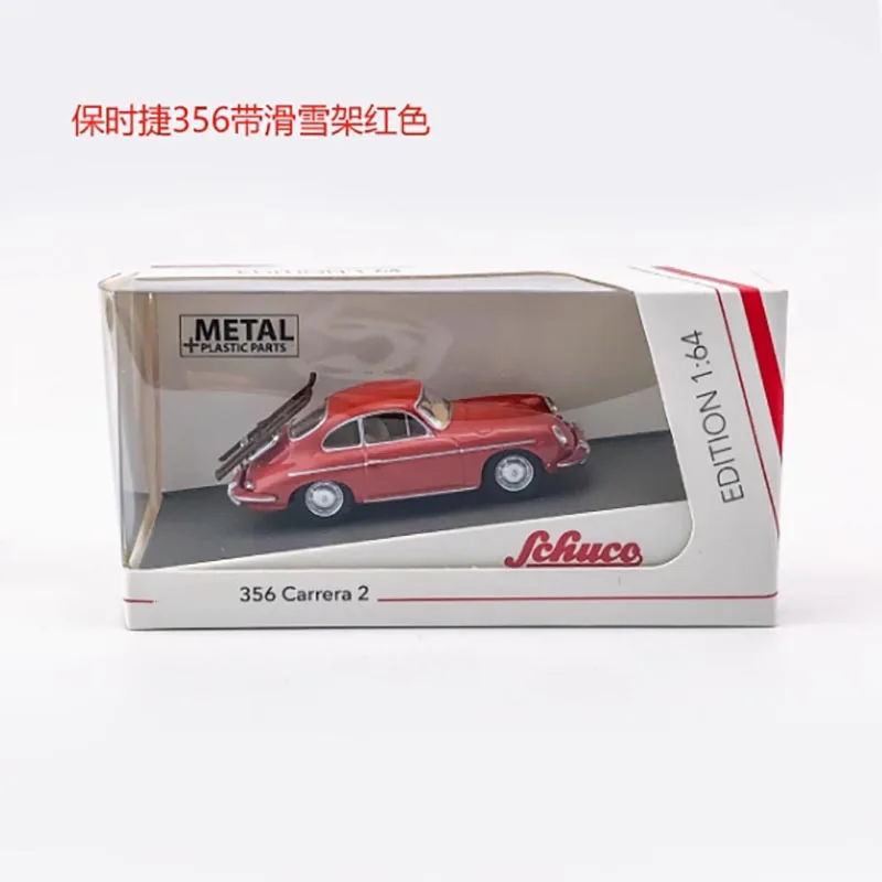 Diecast Classic Car Model 1:64 Vintage Red 3 Diecast Classic Car Model 1:64 Vintage Red - Image 3