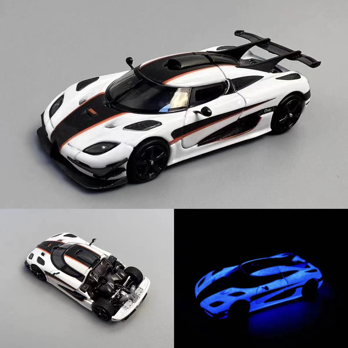 MJ 1/64 ONE:1 Diecast Supercar Model Set 9 MJ 1/64 ONE:1 Diecast Supercar Model Set - Image 9