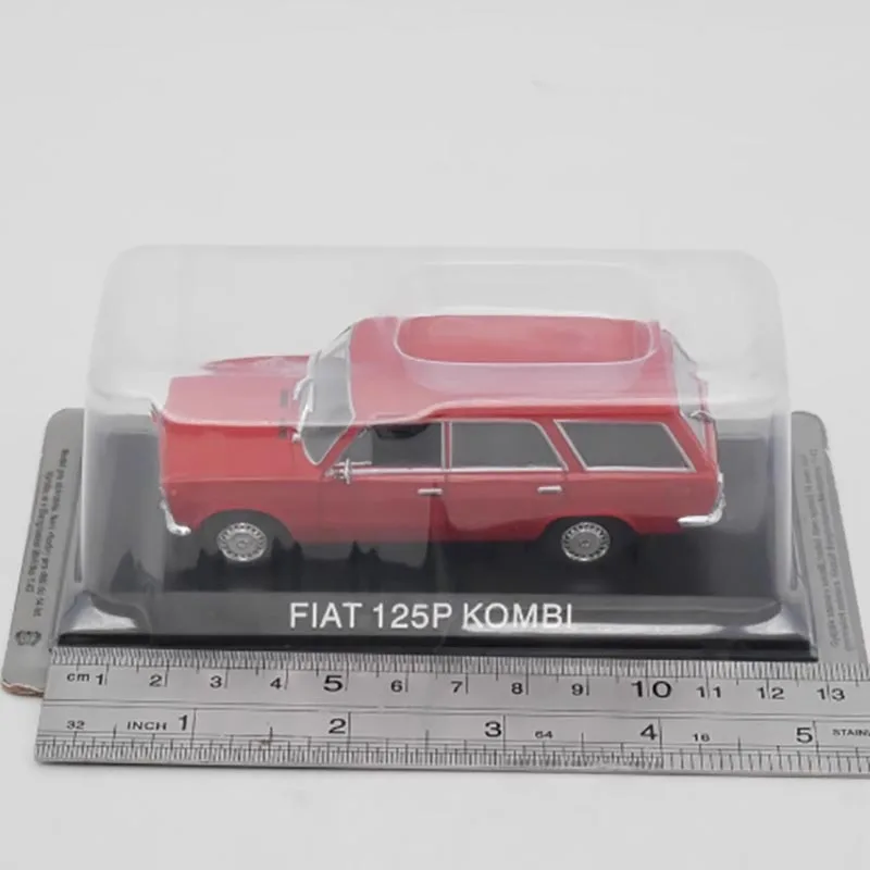 125P Kombi Diecast Model 1:43 Vibrant Red 6 125P Kombi Diecast Model 1:43 Vibrant Red - Image 6
