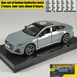 1:32 Audi RS7 Diecast Model Car in Grey 22 S58bdc3f9aa3d45e1a845a8a1925733b79