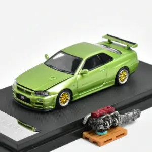 CoolART 1:64 Diecast Nissan Skyline R34 13 S58c8a32fa4d248ec95b6afa85e862367s