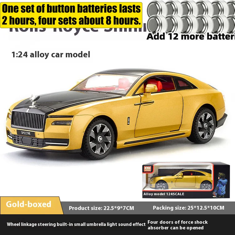 Rolls Royce Spectre 1:24 Diecast Model Car 15 Rolls Royce Spectre 1:24 Diecast Model Car - Image 15