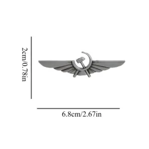 Retro Metal Pin Badge with Sickle and Hammer 7 S59b88d4655a74295b42b77f77fa4c367z