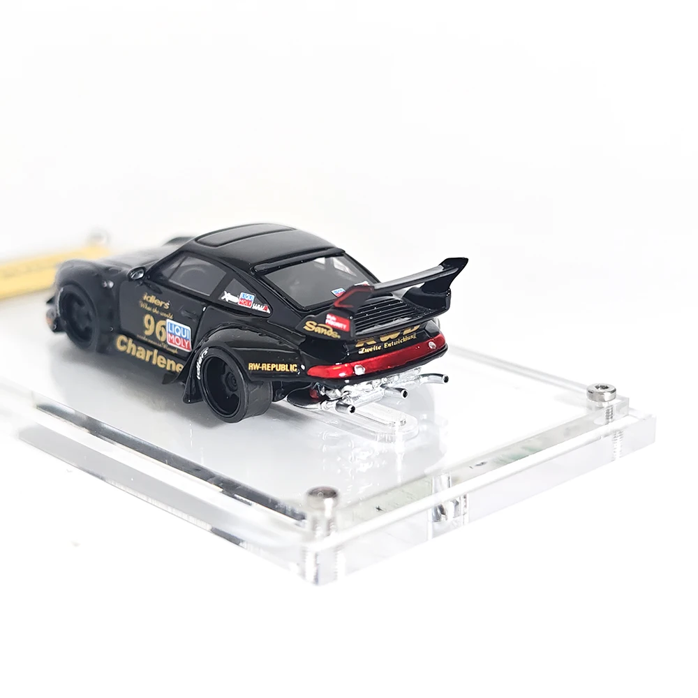 Black and Gold 1:64 Scale Diecast Car Model 5 Black and Gold 1:64 Scale Diecast Car Model - Image 5