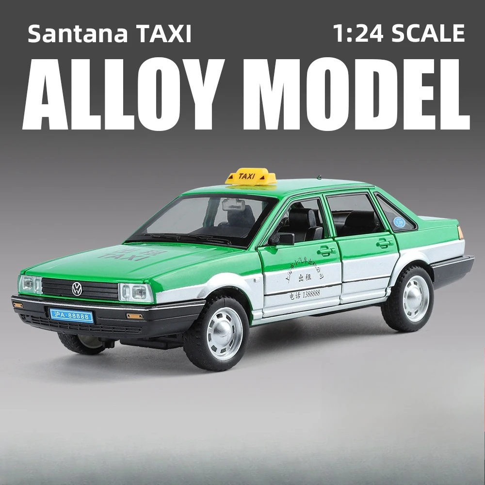 1:24 Santana Taxi Model Set - 3 Colors 8 1:24 Santana Taxi Model Set - 3 Colors - Image 8