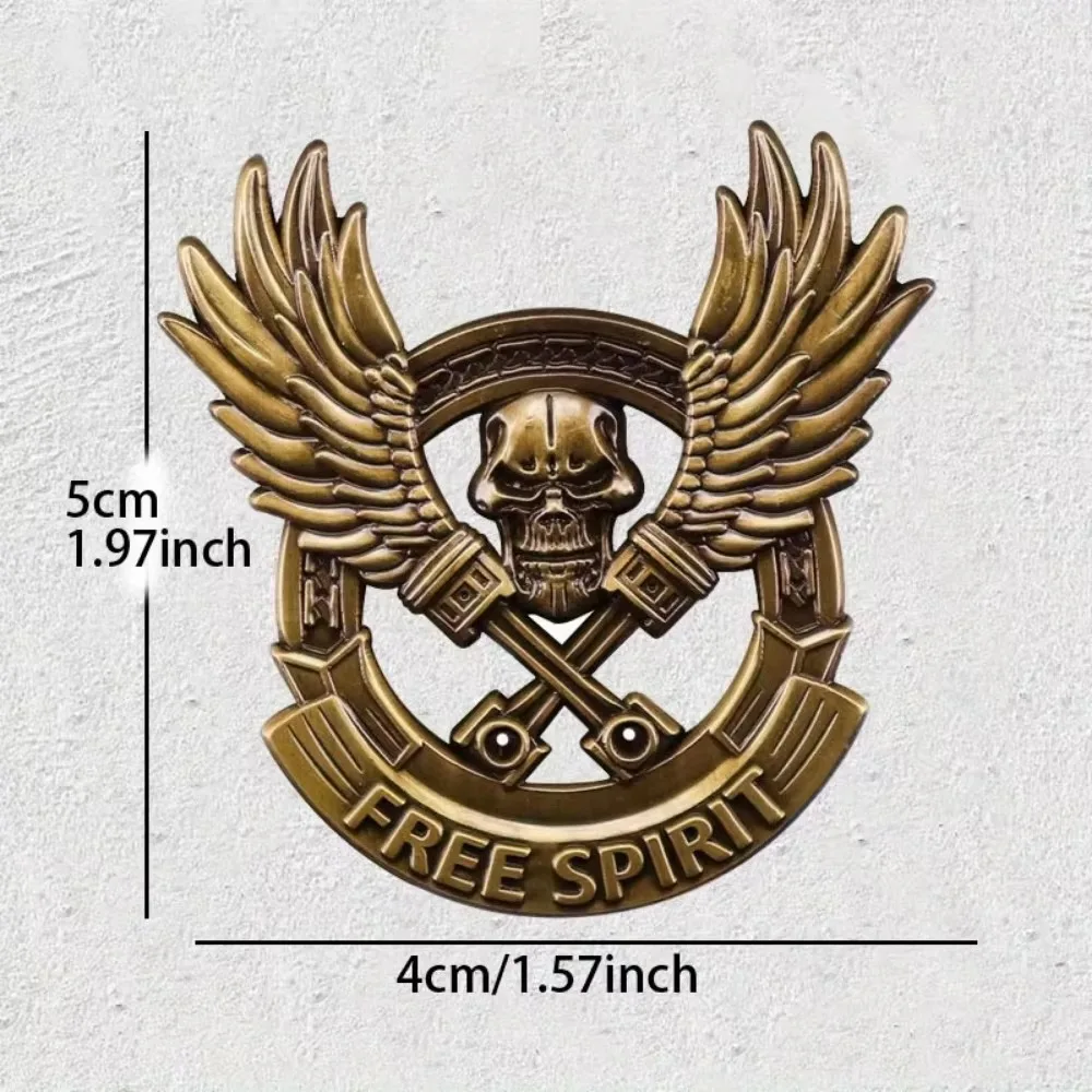 Free Spirit Punk Style Badge Pin 5 Free Spirit Punk Style Badge Pin - Image 5