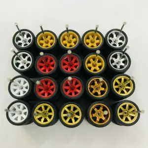 1/64 Scale Alloy Car Model Wheel Set 31 S5beb20ca99fc47d4b7762cbaffb67f0bH