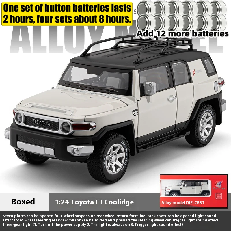 1:24 Scale Toyota FJ Cruiser Diecast Model 11 1:24 Scale Toyota FJ Cruiser Diecast Model - Image 11