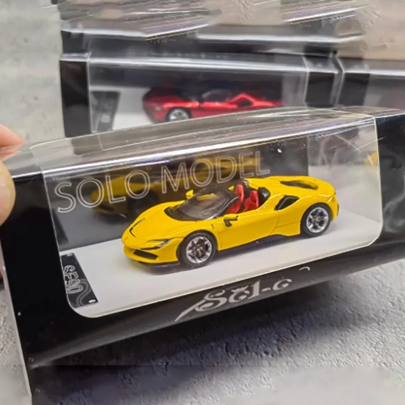 1:64 Scale Ferrari SF90 Diecast Model 2 1:64 Scale Ferrari SF90 Diecast Model - Image 2