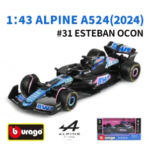 Bburago 1:43 BWT 2024 Alpine A524 Model Car 18 S5e2026ff05df4db9a4f856194b2bdbffL
