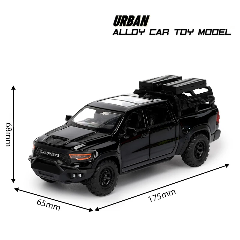 Dodge Mammoth 1000 TRX 1:32 Scale Diecast Model 8 Dodge Mammoth 1000 TRX 1:32 Scale Diecast Model - Image 8