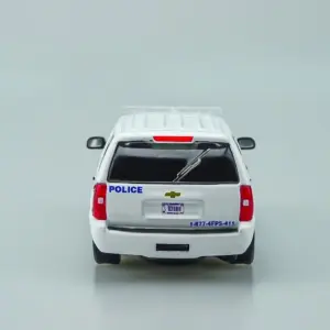 Tahoe Police SUV Diecast Model 1:64 Scale 10 S6165af07007749b5aed04dbe743502452