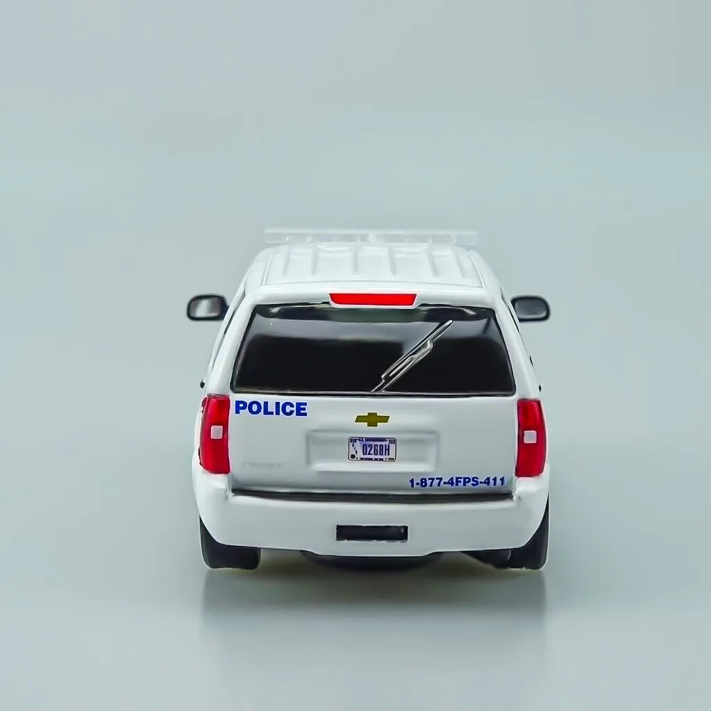 Tahoe Police SUV Diecast Model 1:64 Scale 5 Tahoe Police SUV Diecast Model 1:64 Scale - Image 5